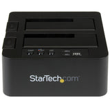 StarTech.com SDOCK2U313R kopienhed til digital medie HDD duplikator Sort 2 Kopier
