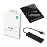 i-tec Advance U3HUB404 interface hub USB 3.2 Gen 1 (3.1 Gen 1) Type-A 5000 Mbit/s Sort