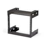 StarTech.com RK812WALLO stativ 8U Vægmonteret stativ Sort