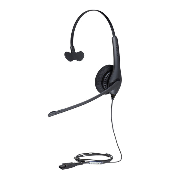 Jabra Biz 1500 Headset Ledningsført Kontor/Callcenter Bluetooth Sort