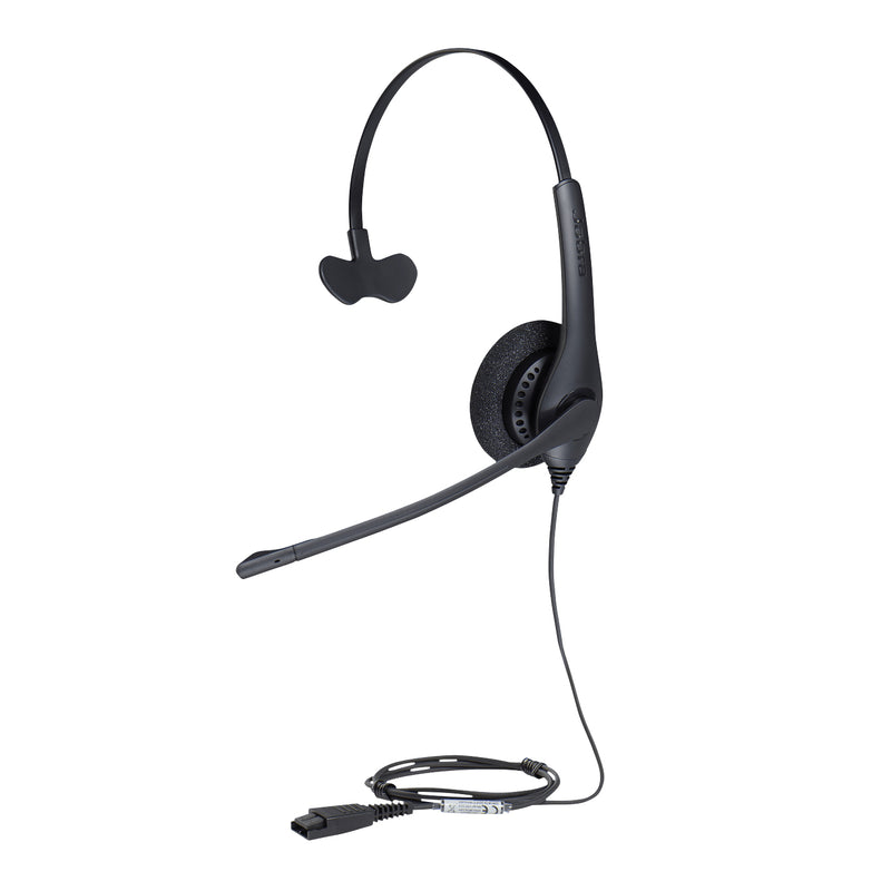 Jabra Biz 1500 Headset Ledningsført Kontor/Callcenter Bluetooth Sort