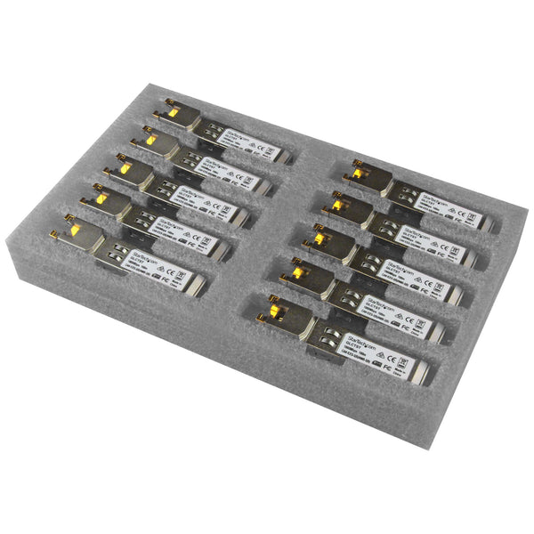 StarTech.com GLCT10PKST modul til netværksmodtager Kobber 1000 Mbit/s SFP
