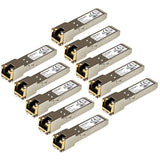 StarTech.com GLCT10PKST modul til netværksmodtager Kobber 1000 Mbit/s SFP