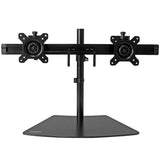 StarTech.com ARMBARDUO skærmbeslag og -stativer 61 cm (24") Skrivebord Sort