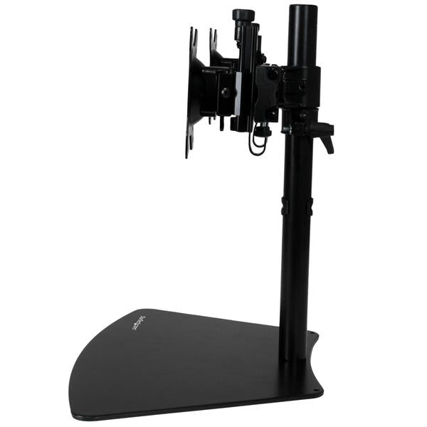 StarTech.com ARMBARDUO skærmbeslag og -stativer 61 cm (24") Skrivebord Sort