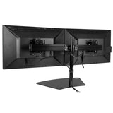 StarTech.com ARMBARDUO skærmbeslag og -stativer 61 cm (24") Skrivebord Sort