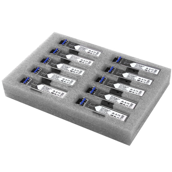 StarTech.com GLCLHSMD10ST modul til netværksmodtager Fiberoptisk 1250 Mbit/s SFP 1310 nm