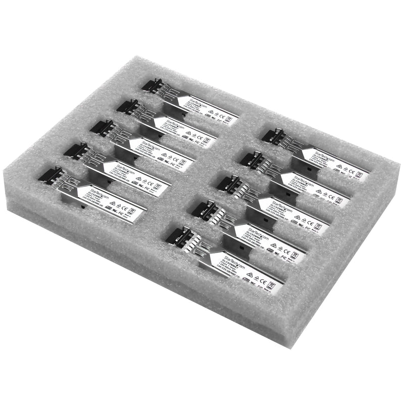 StarTech.com GLCSXMM10PST modul til netværksmodtager Fiberoptisk 1250 Mbit/s SFP 850 nm