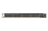 NETGEAR M4300-52G-PoE+ 1000W PSU Administreret L2/L3/L4 Gigabit Ethernet (10/100/1000) Strøm over Ethernet (PoE) 1U Sort