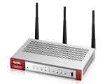 Zyxel USG20W-VPN-EU0101F trådløs router Gigabit Ethernet Dual-band (2,4 GHz / 5 GHz) Grå, Rød
