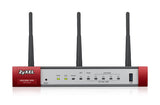 Zyxel USG20W-VPN-EU0101F trådløs router Gigabit Ethernet Dual-band (2,4 GHz / 5 GHz) Grå, Rød