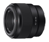Sony FE 50mm F1.8 SLR Sort