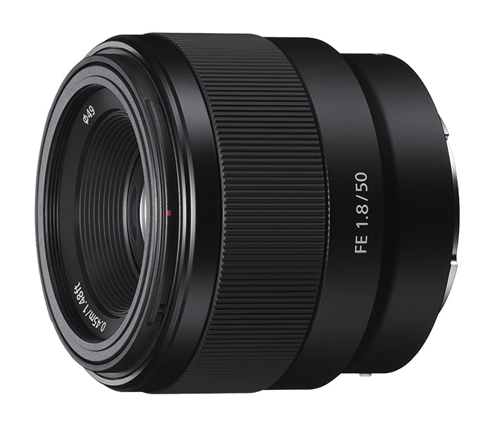 Sony FE 50mm F1.8 SLR Sort