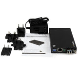 StarTech.com ET91000SM10 netværksomformer til medie 2000 Mbit/s 1310 nm Enkeltilstand Sort
