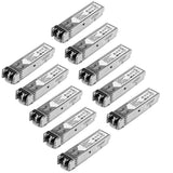 StarTech.com J4858C10PKST modul til netværksmodtager Fiberoptisk 1250 Mbit/s SFP 850 nm