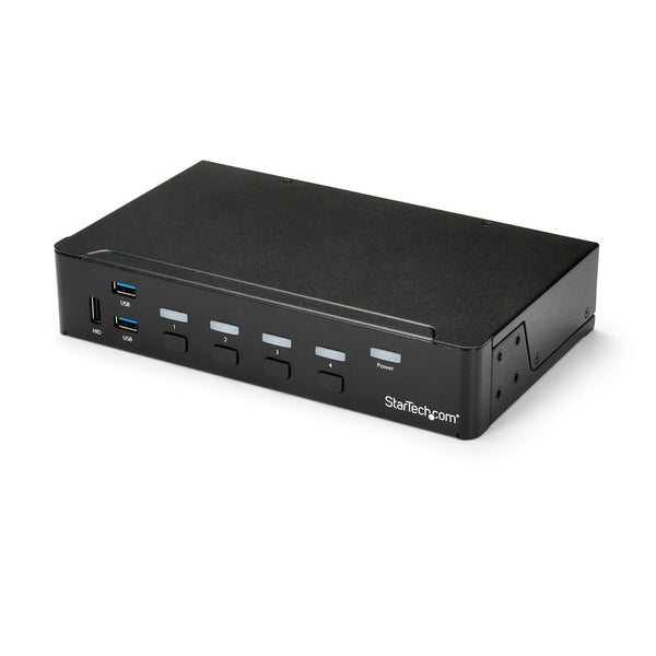 StarTech.com SV431HDU3A2 KVM Switch Stativ-montering Sort