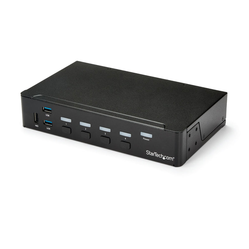 StarTech.com SV431HDU3A2 KVM Switch Stativ-montering Sort