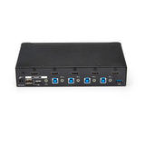 StarTech.com SV431HDU3A2 KVM Switch Stativ-montering Sort