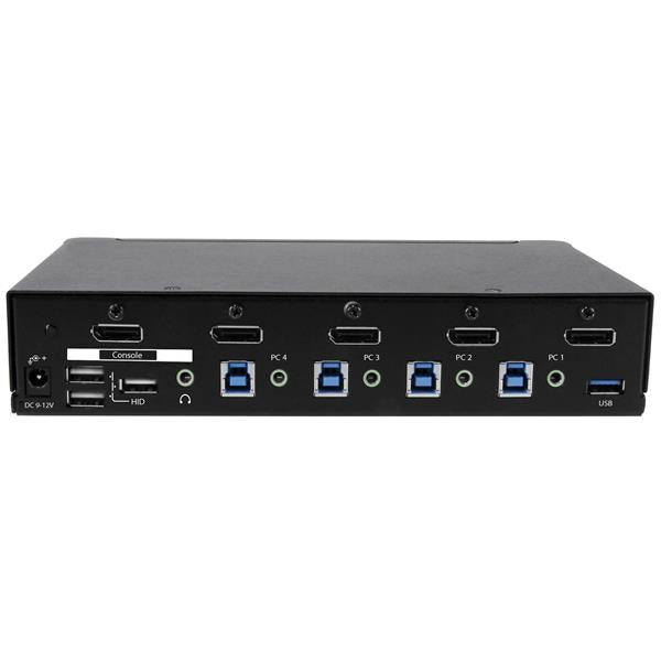 StarTech.com SV431DPU3A2 KVM Switch Stativ-montering Sort