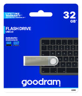 Goodram UUN2 USB-nøgle 32 GB USB Type-A 2.0 Sølv