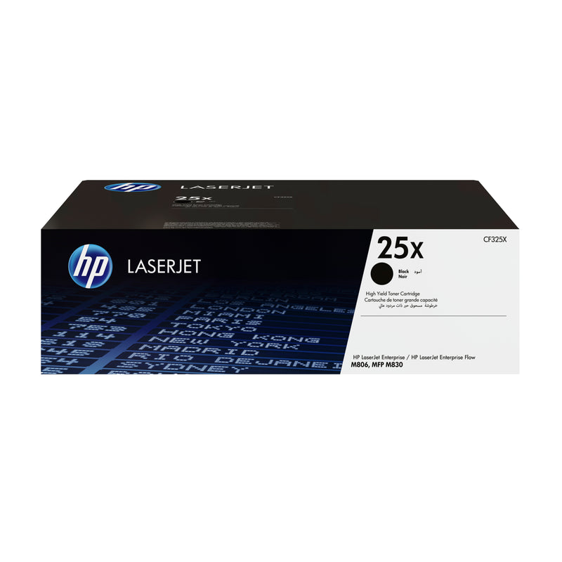 HP 25X High Yield Black Original LaserJet Toner Cartridge tonerpatron 1 stk
