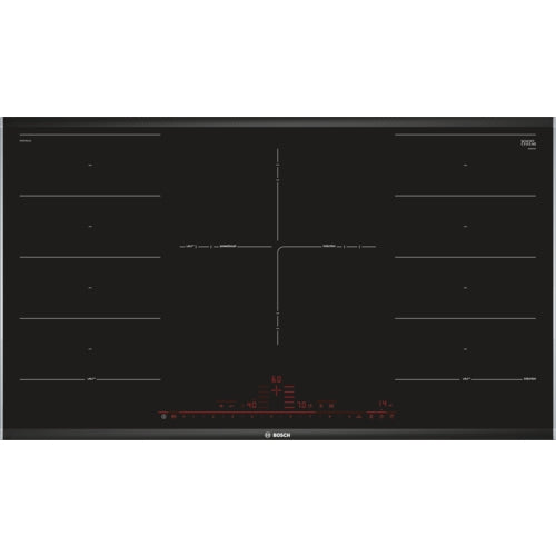 Bosch Serie 8 PXV975DC1E kogeplade Sort Indbygget 90 cm Zone induktionskogeplade 5 zone(s)