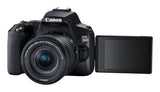Canon EOS 250D+EF-S 18-55mm SLR kamerasæt 24,1 MP CMOS 6000 x 4000 pixel Sort