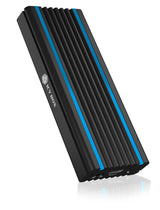 ICY BOX IB-1824ML-C31 SSD kabinet Sort M.2