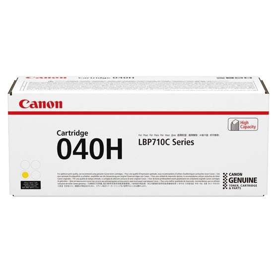 Canon 040H tonerpatron 1 stk Original Gul