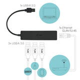 i-tec Advance U3GL3SLIM drive bay panel Sort