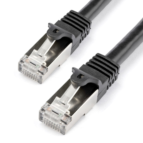 StarTech.com N6SPAT1MBK netværkskabel Sort 1 m Cat6 SF/UTP (S-FTP)