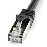 StarTech.com N6SPAT1MBK netværkskabel Sort 1 m Cat6 SF/UTP (S-FTP)