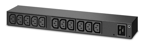 APC AP6020A strømforsyningsenhed (PDU) 13 AC stikkontakt(er) 0U/1U Sort