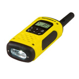 Motorola Talkabout T92 H2O to-vejs radio 16 kanaler 446.00625 - 446.19375 MHz Sort, Gul