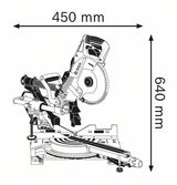 Bosch GCM 8 SDE Professional 5000 rpm 1600 W