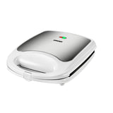 Unold 48480 sandwichtoaster 1100 W Rustfrit stål, Hvid