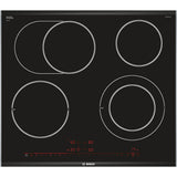 Bosch Serie 8 PKN675DP1D kogeplade Sort, Rustfrit stål Indbygget Keramisk 4 zone(s)