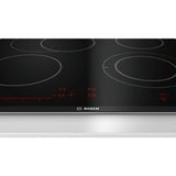 Bosch Serie 8 PKN675DP1D kogeplade Sort, Rustfrit stål Indbygget Keramisk 4 zone(s)