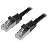 StarTech.com N6SPAT3MBK netværkskabel Sort 3 m Cat6 SF/UTP (S-FTP)