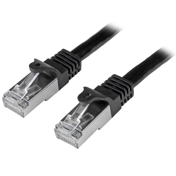 StarTech.com N6SPAT3MBK netværkskabel Sort 3 m Cat6 SF/UTP (S-FTP)