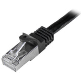 StarTech.com N6SPAT50CMBK netværkskabel Sort 0,5 m Cat6 SF/UTP (S-FTP)