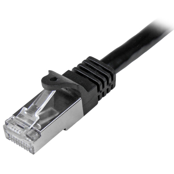 StarTech.com N6SPAT50CMBK netværkskabel Sort 0,5 m Cat6 SF/UTP (S-FTP)