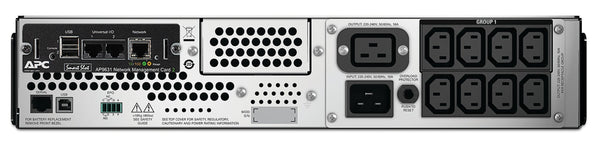 APC Smart-UPS 3000VA UPS-enhed Interaktivt indgangsstik 3 kVA 2700 W 9 AC stikkontakt(er)