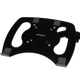 StarTech.com ARMUNONB skærmbeslag og -stativer 68,6 cm (27") Skrivebord Aluminium, Sort