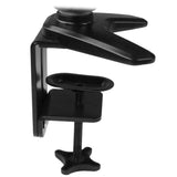 StarTech.com ARMUNONB skærmbeslag og -stativer 68,6 cm (27") Skrivebord Aluminium, Sort