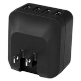 StarTech.com USB4PACBK oplader til mobil enhed Universel Sort Vekselstrøm Indendørs