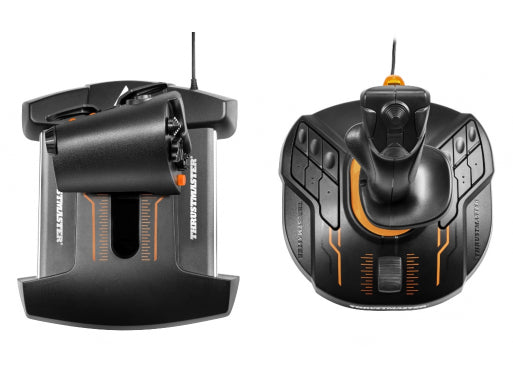 Thrustmaster T-16000M FCS Hotas Sort, Orange USB Joystick Analog/digital PC
