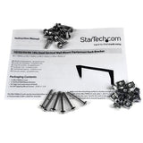 StarTech.com RK419WALLV stativ 4U Vægmonteret stativ Sort