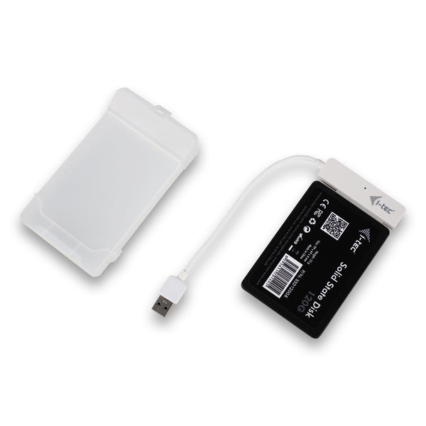 i-tec MYSAFEU314 drevkabinet HDD/SSD kabinet Hvid 2.5"