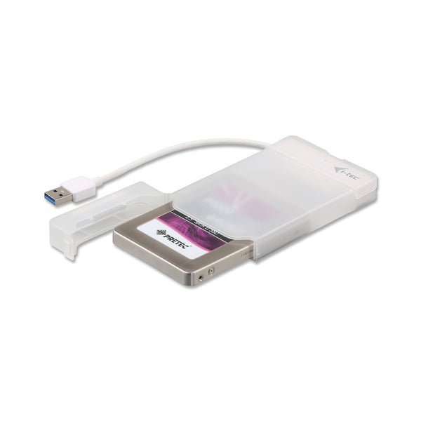 i-tec MYSAFEU314 drevkabinet HDD/SSD kabinet Hvid 2.5"